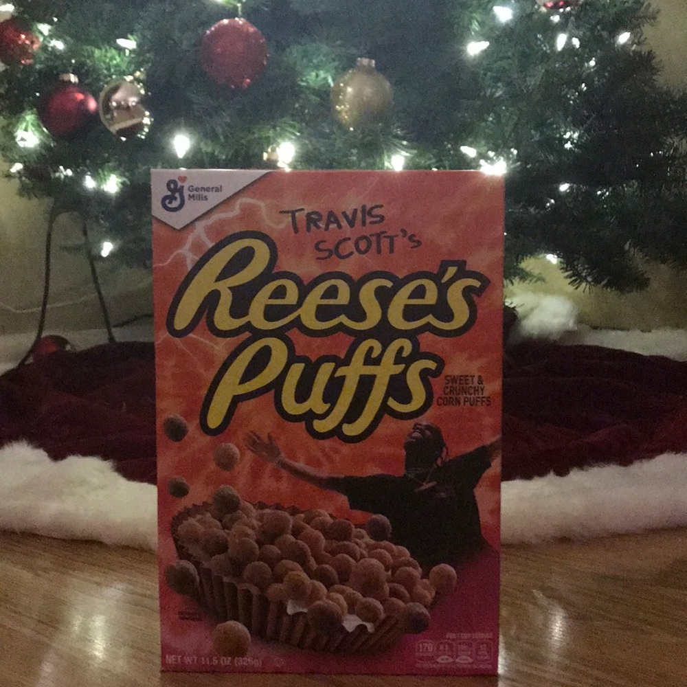Travis Scott’s Reese’s Puffs Special Edition Box
